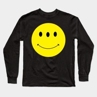 Three eyed smiley Long Sleeve T-Shirt